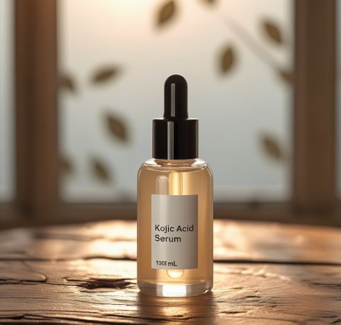 a bottle of kojic acid