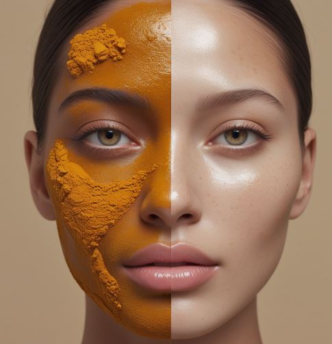 turmeric and egg white for acne